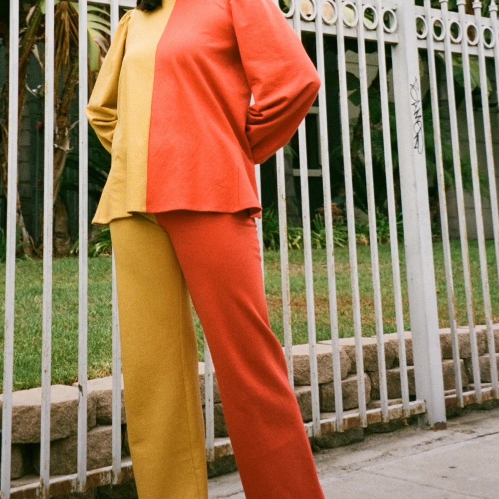 selva negra sabi two tone sweatpant